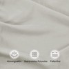 puredown Fitted Sheet 150 x 190 cm Microfibre Bed Sheet