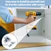 Girihe 8 PCS Cupboard Catch, Roller Catchh with Screw Cupboard