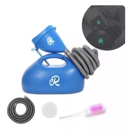 Retrona Men's Portable Urinals - on Bed Male Pee Bottle No-Leak Lock for No-Spill Nig...