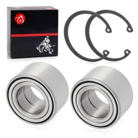 2pcs Heavy Duty Wheel Bearing + CIRCLIP Compatible with Arctic Cat ATV 250 300 350 366 400 425 450 500 650 700 1000 2005-2017 1402-027 1402-809 0423-423 Front & Rear Wheel Bearing 30x55x32mm