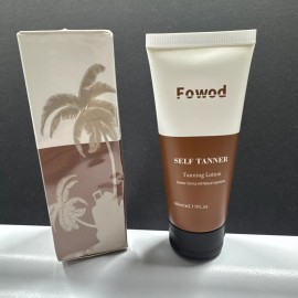 Fowod Self-Tanner Tanning Lotion 2.11 Floz (60ml) Sunless Tanning w/all Natural