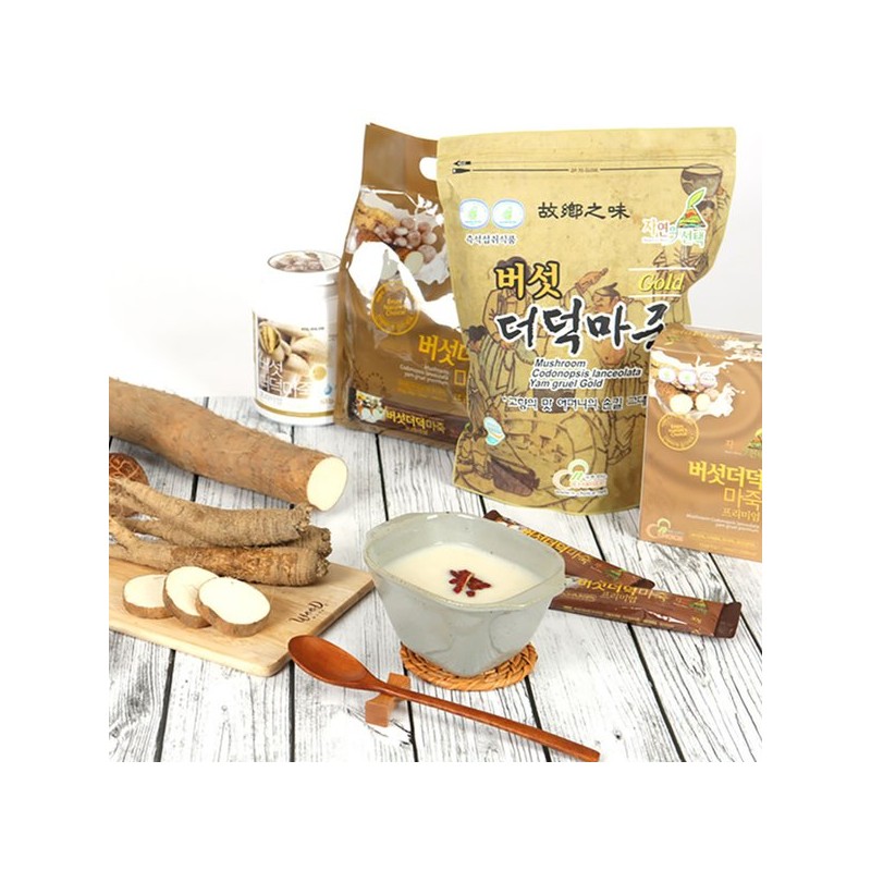 Sunshine Matchum 버섯 더덕 마죽 프리미엄 600g 자연의 선택 영양간식
