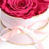 Rosmarie Schulz Heidelberg Rose Box, White Round Infinity Rose, Flower