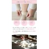 [Kinuya] Inner Silk Outer Cotton Open Opening Double Weave Socks
