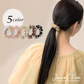 JewelVOX Women's Beads, Colorful Clear Cube, Adult (Pink)