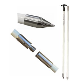 Island Anchor - 3/4" x 10' - 2 Piece - Shallow Water Anchor Pole (White)