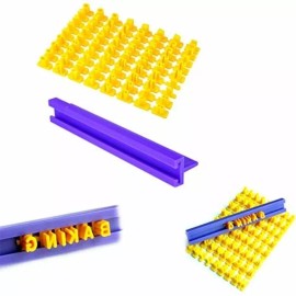 Vencort Molde De Letras Para Reposteria