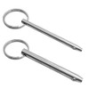 AFUNTA 4 Pcs Quick Release Pin, Diameter 5/16"(8mm) & 1/4"(6.3mm),