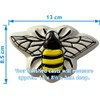 Honey Bees Plaster Or Concrete Mould 2 Cavity Garden Plaque