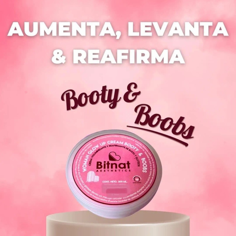 Kit Aumento De Busto Y Gluteo Natural (1 Frasco Y