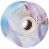 Eleganza Waterproof Poly Ribbon, Light Blue, 50 mm x 91