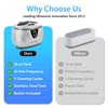 Magnasonic Ultrasonic Cleaner - 20oz Stainless Steel Tank, Digital Timer,