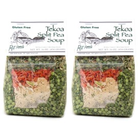 Rill Foods Tekoa Split Pea Soup Mix 16 oz each (2-Pack)