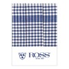 Ross Pack of 3 Cotton Tea Towels Farmer's Check Yellow