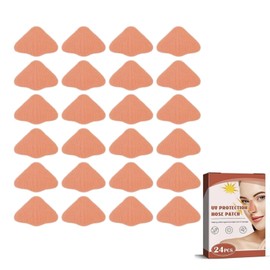 Sun Nose Plasters, Nose Sun Protection for Outdoor Sports, Nose Sun Protection, UV Nose Protection, Outdoor, Sun Protection Nose, Protection Nose Plasters for Men and Women, Sports Tan, Pack of 24
