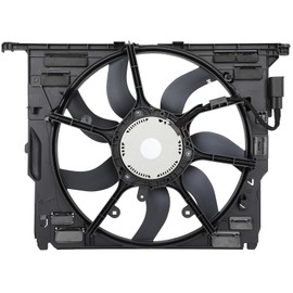 SCITOO SK620273 Radiator Cooling Fan Compatible for 2009-2011 for 528i 2009-2010 2012-2013 for 530i 2009-2015 for 535i 2009-2015 for 535i xDrive 2012-2015 for 640i 2014-2015 for 640i xDrive