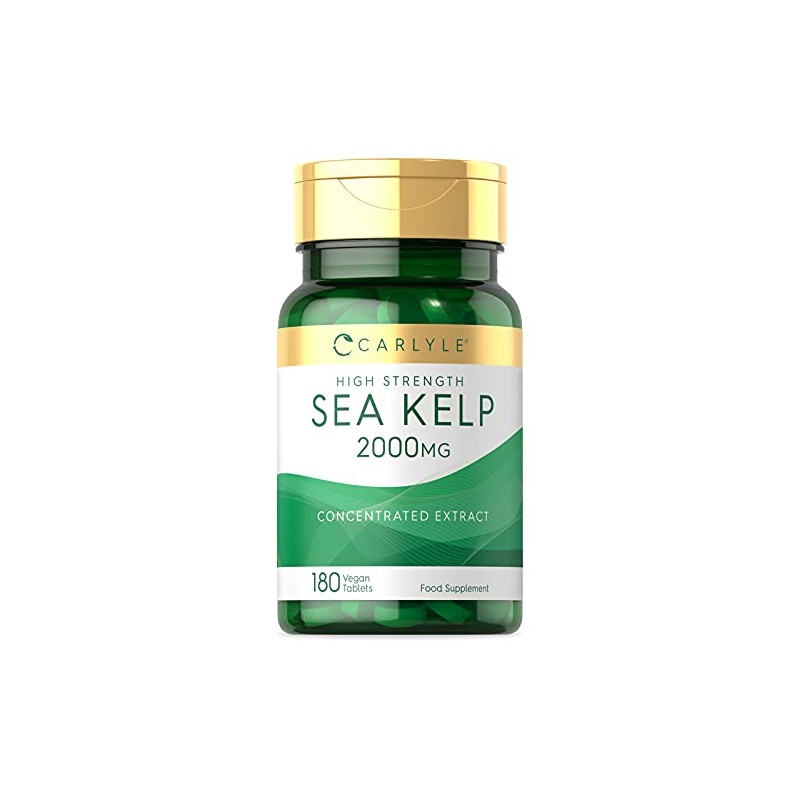 Sea Kelp 2000mg | 180 Vegan Tablets | Natural Source