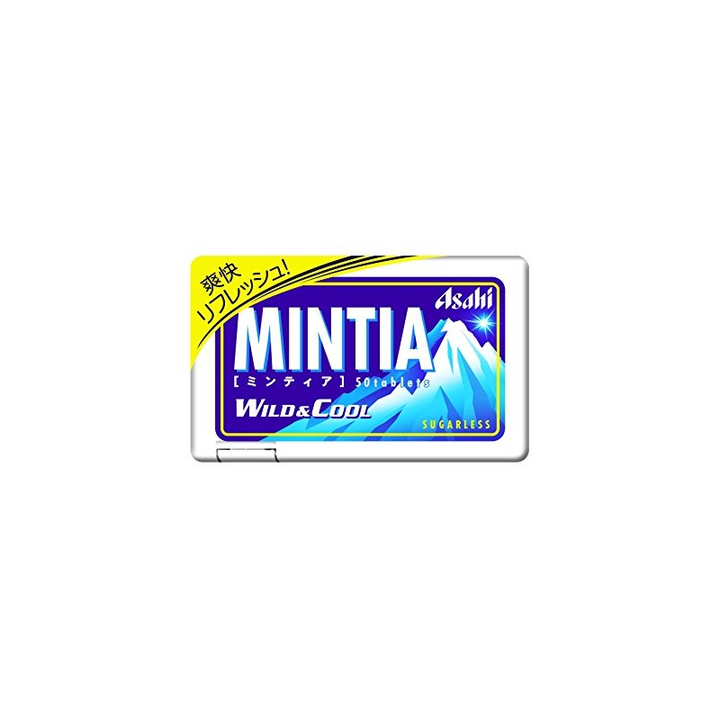Asahi Group Foods Mintia Wild & Cool 50 Tablets x