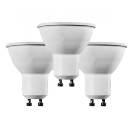 Diodesy- PAR16 Smart WiFi LED Flood Light Bulb 5.5W 400 Lumen E26 Medium Base RGB/27K/30K/35K/40K/50K/65K CCT Selectable Ideal for Track & Recessed Spot Light 120V Tuya App White Finish Pack of 3