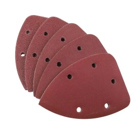 100Pcs 40-240 Grit Aluminum Oxide Mouse Detail Sander Sandpaper with Hook Loopmaterial: Aluminum Oxide, grit: P40/80/120/180/240, size: 5-1/2" x 3-1/2" (140mm x 90mm)