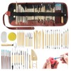 46 Pieces Pottery Tool Set Modelling Tool Polymer Clay Tool