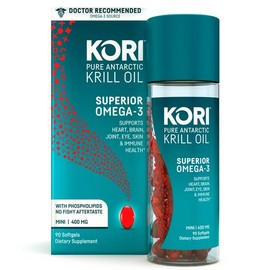 etc Cory Krill Oil -- 400 mg - 90 Softgels / 코리 크릴 오일 -- 400 mg - 90 소프트젤
