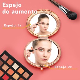 VivaJoy Regalos para hija - Regalos para Hija de Mamá y Papá, un Regalo de cumpleaños de hija, Con Espejo Compacto, Regalo Navidad de Hija y adecuado para graduación, Boda y otras ocasiones.