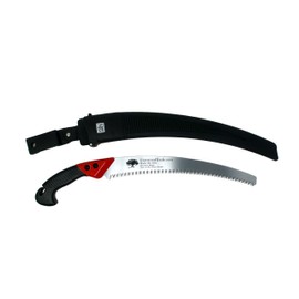Ironwood IW5330 Pistol grip saw with scabbard, Tri-Edged hollow ground tooth design, impulse hardened teeth, 13 in blade, blade is replaceable