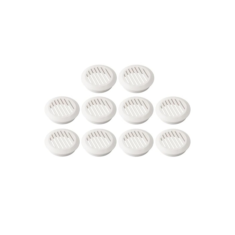 cyclingcolors 10x Ventilation Grille Exhaust Grille Outer Grille Round Total