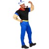 Widmann Srl-GRP02561VD Men's Super Sailor Costume for Adults, Multicoloured, Medium,