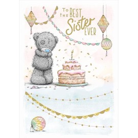 Me To You Bear Best Sister Birthday Card