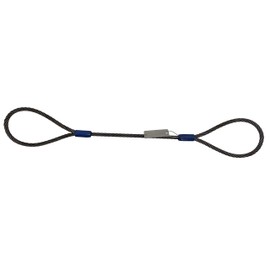 Kennedy Wire Rope & Sling Co. 3/4" x 4' Single Leg Wire Rope Sling w/Standard Eye Each End (Various Sizes in Listing)