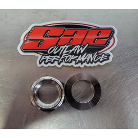 SAE Outlaw Performance Suzuki GSXR 1000 Titanium Rear Axle Nut and Washer 2017-2024