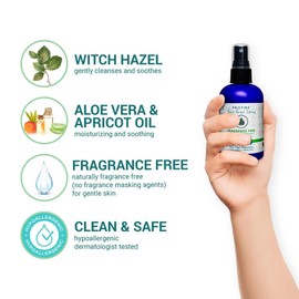 PRISTINE Toilet Paper Spray - As Seen on Shark Tank, More Natural Personal Cleansing Wipes & Flushable Wet Wipes Alternative, Spray Toilet Paper to Create Flushable Wipe, Fragrance Free, 4 fl oz