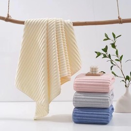 Spydge Pack of 4 Hand Towels 35 x 75 cm Face Towels Multicoloured Soft Microfibre Towels Quick Drying Microfibre Towels for Travel Holiday Fitness and Yoga