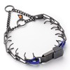Herm Sprenger Black Stainless Steel Dog Collar with Quick Release