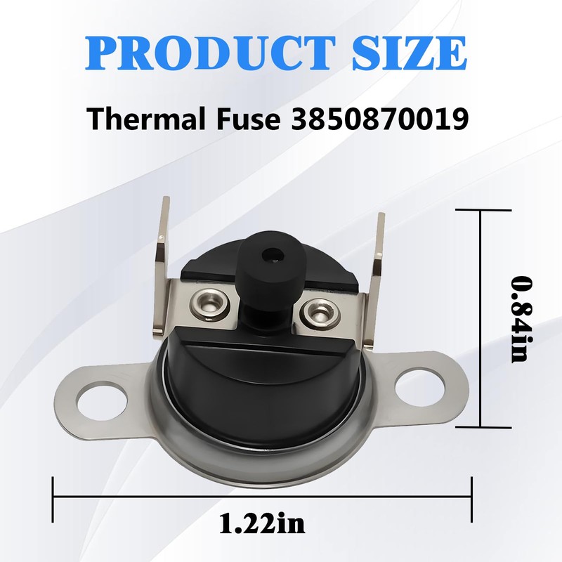 Thermal Fuse 3850870019, Temperature Fuse Fit for Dometic DOMA FPR