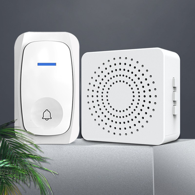 Wireless Doorbell Home Intelligent Remote Control Doorbell USB Power Supply