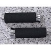 i5 Chrome Foam Hand Grips compatible with Honda Goldwing Gold