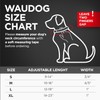 WAUDOG Waterproof Dog Collar - Adjustable Collar with Air Holder