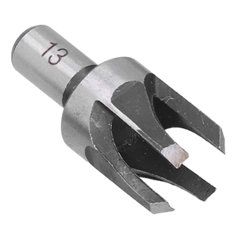8Pcs Wood Plug Drill Bit Cutter Carbon Steel Industrial Barrel