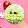 Home is Where Your Honey is Round Label Stickers 100pcs