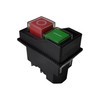 KJD17 Electromagnetic Pushbutton Switch 4Pins 16A 120V ON-Off (120V-4Pins)