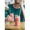 HALM Reusable Drinking Straws, Pack of 6 Straight 20 cm