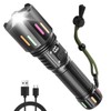 HOSONIC Flashlights High Lumens, Rechargeable Super Bright LED Flashlight, Battery