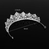 rhinestones tiara for women girls - Color: Silver