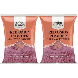 Red Onion Powder 2x100g- Finest Premium Quality | 100% All Natural | No additives or preservatives