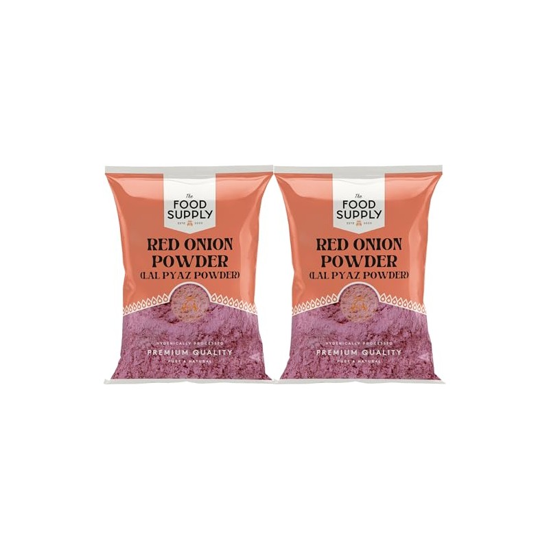 Red Onion Powder 2x100g- Finest Premium Quality | 100% All