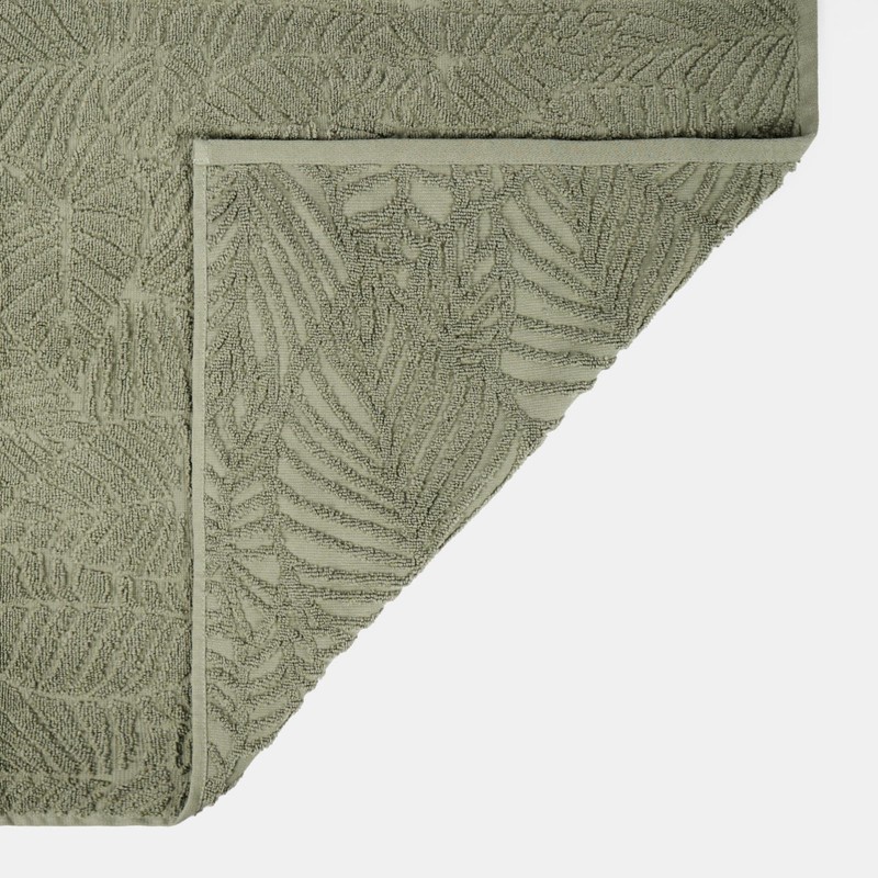 Brentfords Green Hand Towels for Bathroom, 100% Cotton Hand Towels