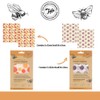 Tala Reusable Beewswax Food Wraps, Citrus Fruit Patterned Design, Mesuring